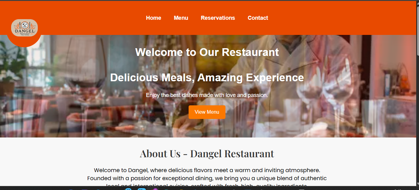 Dangel Restaurant Project